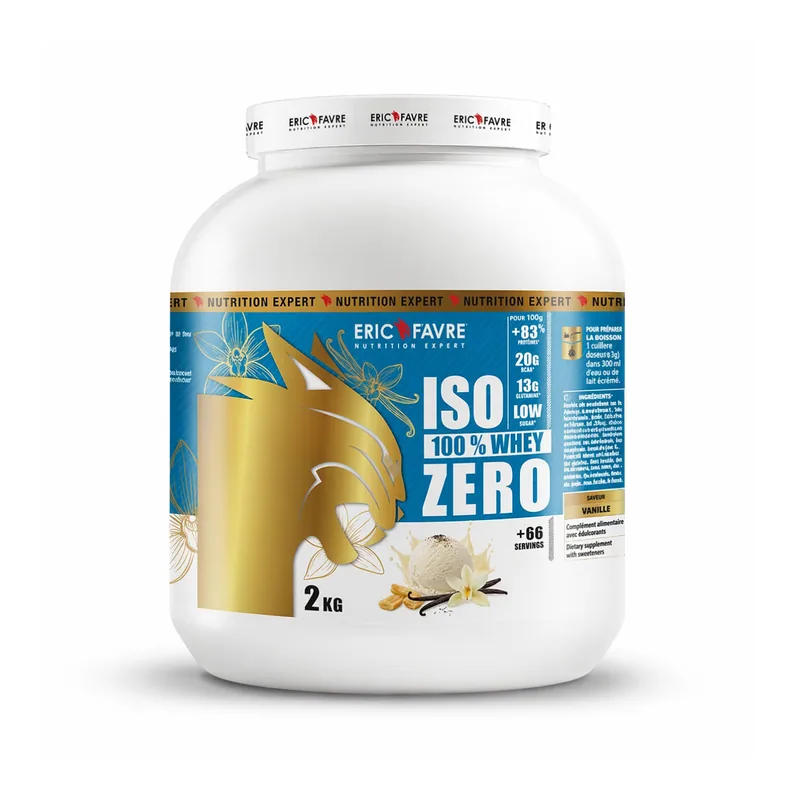 ISO ZERO 100% WHEY ERIC FAVRE Vanilla - 2KG — image 1