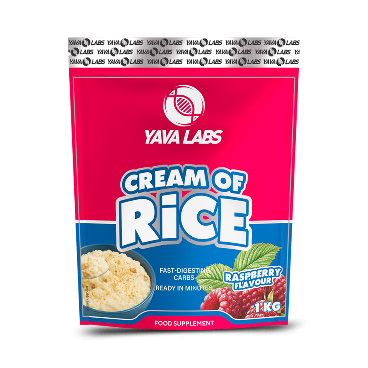 Rasberry Flavour Cream Of Rice Yava Labs — image 1