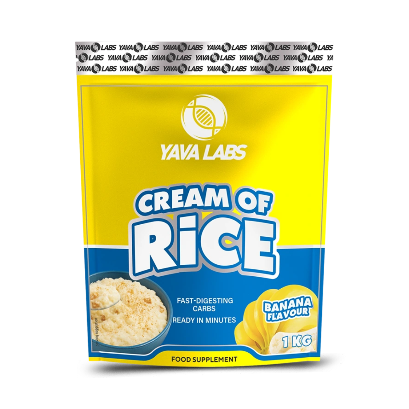 Banana Flavour Cream Of Rice Yava Labs — image 1